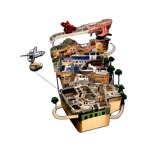 Mustang tattoo design idea