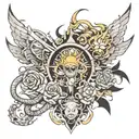 test you never tattoo design idea