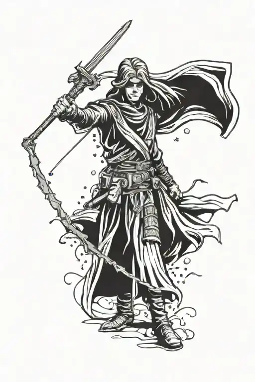 Anakin Skywalker with the patriots logo and the grime reaper tattoo design idea