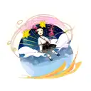 nanami junutsu kaizen tattoo design idea