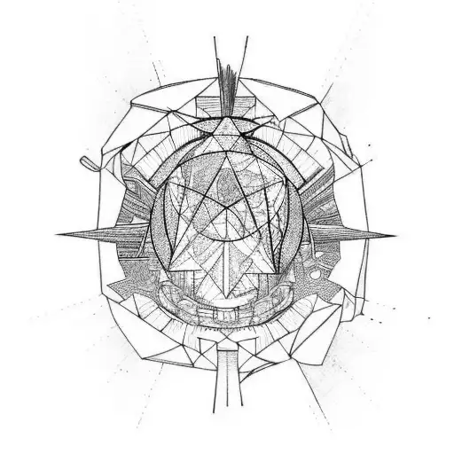 icarus falling tattoo design idea