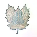 Maple Leaf tattoo design idea