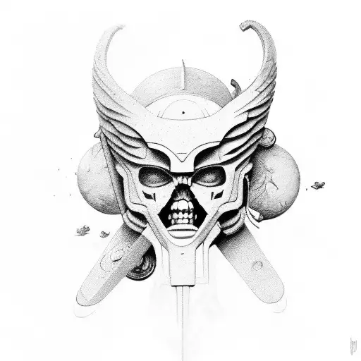 the fall of icarus in style of the brasilian illustrator diego sanchez tattoo design idea