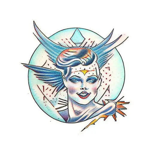 the fall of icarus tattoo design idea