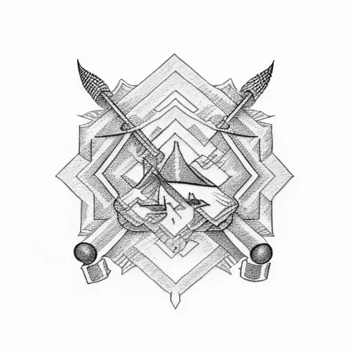 the band Flatland Cavalry tattoo design idea