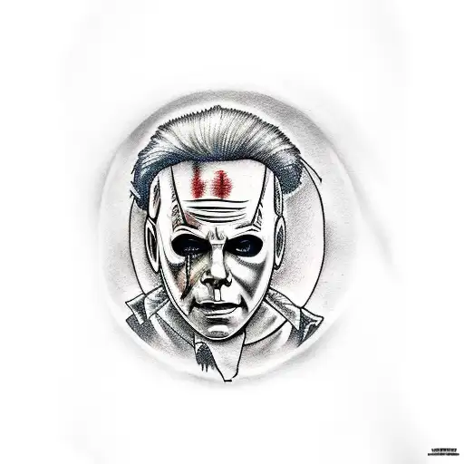 Michael myers  tattoo design idea