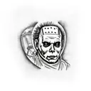 Michael myers  tattoo design idea