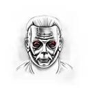 Michael myers  tattoo design idea