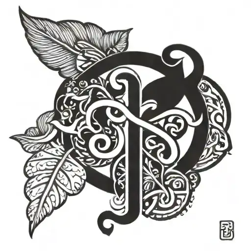 A minimalist tattoo of the Gemini symbol combined with the word 'sobriety', showcasing the client's commitment to sobriety and their zodiac sign tattoo design idea