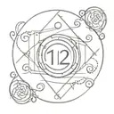 Incorporate the sobriety date of 11/28/23 into a minimalist design tattoo design idea