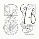 Incorporate the sobriety date of 11/28/23 into a minimalist design tattoo design idea