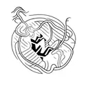 running, swimming, dancing and skating tattoo design idea