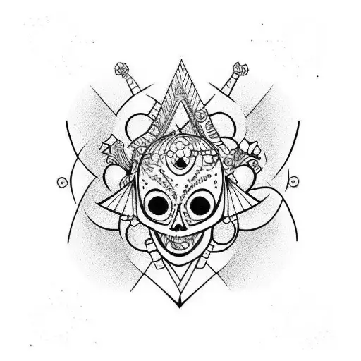happy healthy safe successful  tattoo design idea