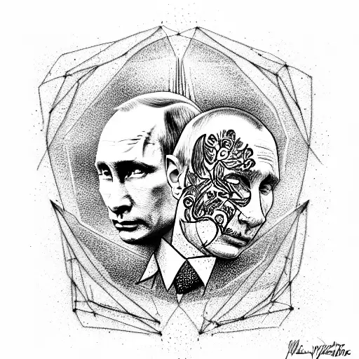 Vladimir Putin tattoo design idea