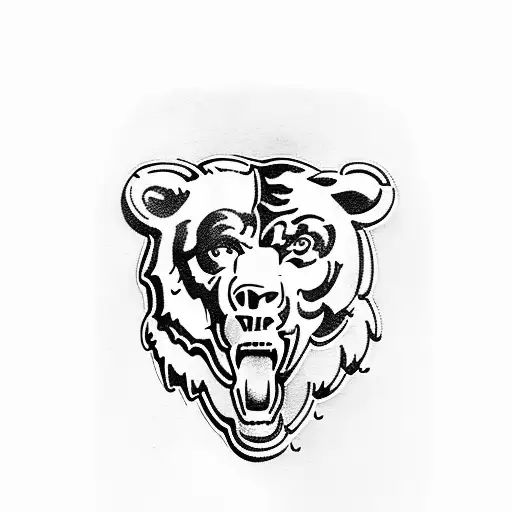 Chicago Bears tattoo design idea