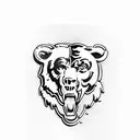 Chicago Bears tattoo design idea