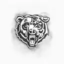 Chicago Bears tattoo design idea