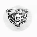 Chicago Bears tattoo design idea