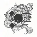 inspirational quotes tattoo design idea