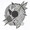 inspirational quotes tattoo design idea