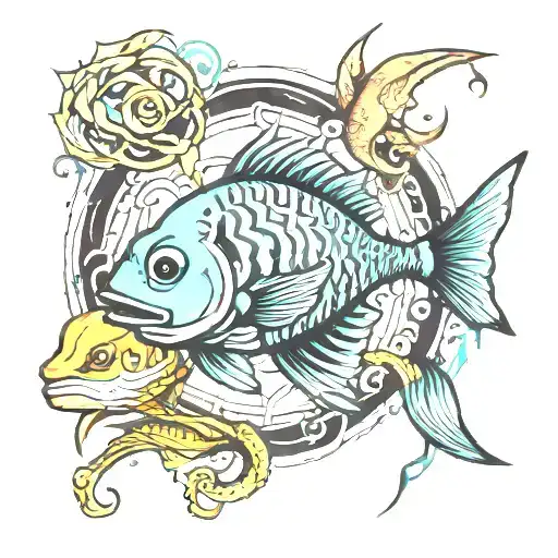 badfish tattoo design idea