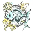badfish tattoo design idea