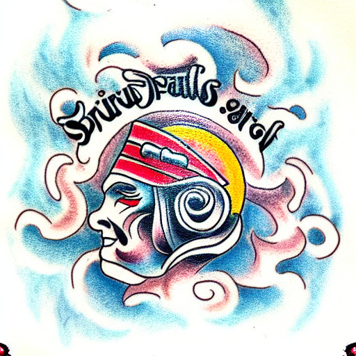 spiritual tattoo design idea