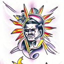 spiritual tattoo design idea