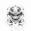 Dr Doom tattoo design idea