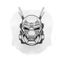 Dr Doom tattoo design idea