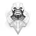 Dr Doom tattoo design idea