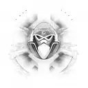 drifting bmw e60 tattoo design idea