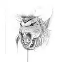 drifting bmw e60 tattoo design idea