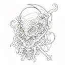 1997 2001 2004 tattoo design idea