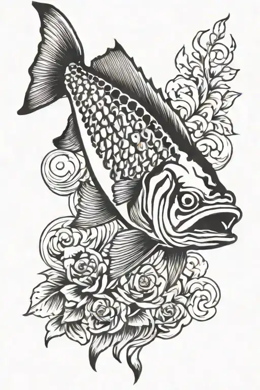 snook tattoo design idea