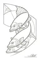 snook tattoo design idea
