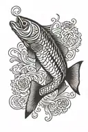 snook tattoo design idea