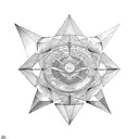 Scale astrology Libra tattoo design idea