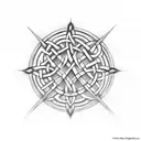 Celtic Knot tattoo design idea