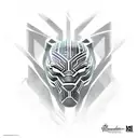 black panther tattoo design idea