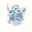 clover and birthday with waves  tattoo design idea