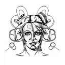 Britney spears  tattoo design idea