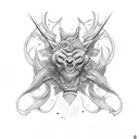 sisifos mith tattoo design idea