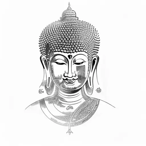 buddha tattoo design idea