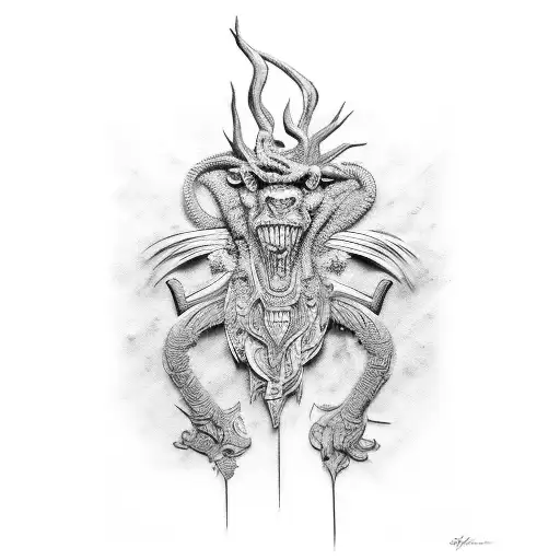 Sisifo Myth tattoo design idea