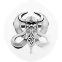 viking tribal tattoo design idea