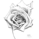Harley Davidson rest in peace roses tattoo design idea
