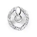 Infinity Symbol tear drop tattoo design idea