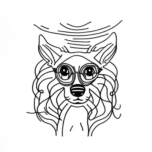 greyhound  tattoo design idea