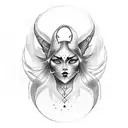 lilith tattoo design idea